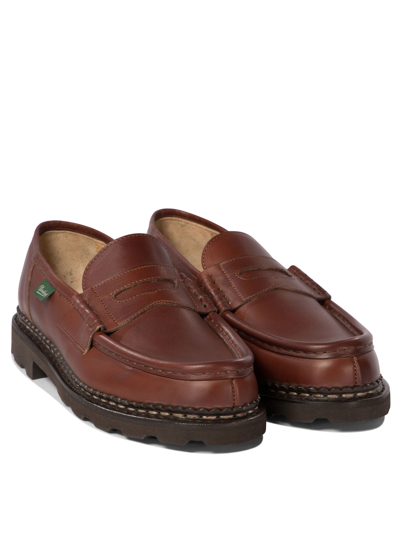 PARABOOT Brown Reims loafers